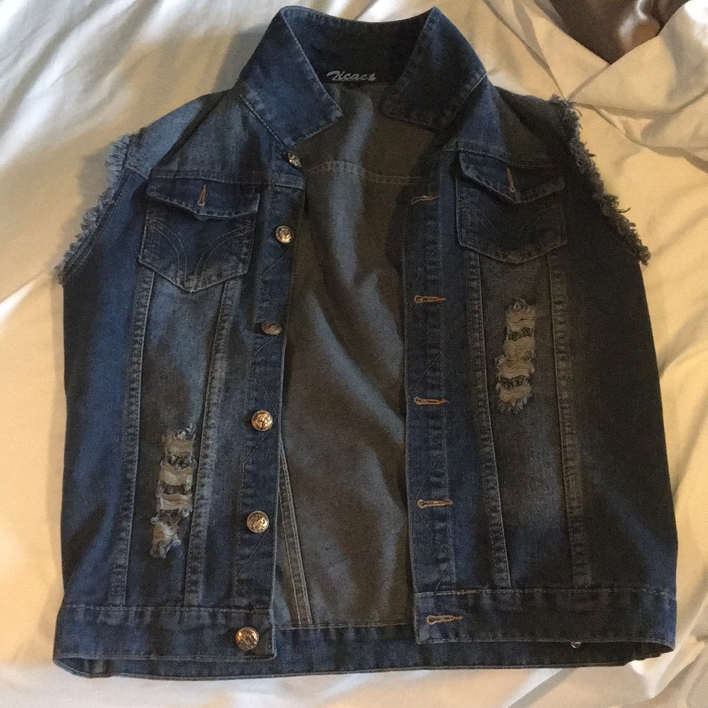 Torn Jean Jacket